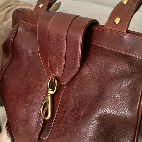 Burgundy Endymion Italian Leather Handbag NOS✨😍 - Picture 5 of 5